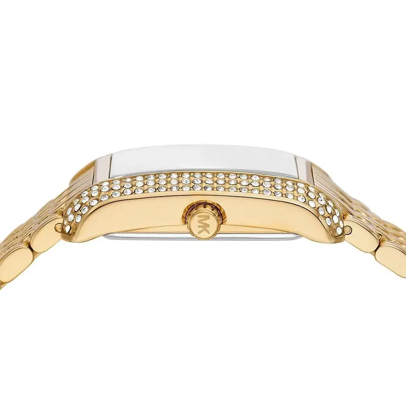 Michael Kors Petite Emery Pavé Rose Gold-Tone Ladies Watch- MK4742